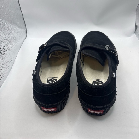 VansStyle 47 Creeper Black Suede Leather Maryjane Sneakers SZ W 9 Goth Grunge - Picture 4 of 9